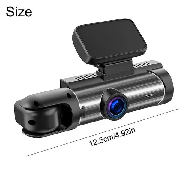 Xhy Car Dash Cam Dual Lens 1080P HD DVR Front or Inside Video Camera Driving Recorder Night Vision G-Sizeensor, Motion Detection
