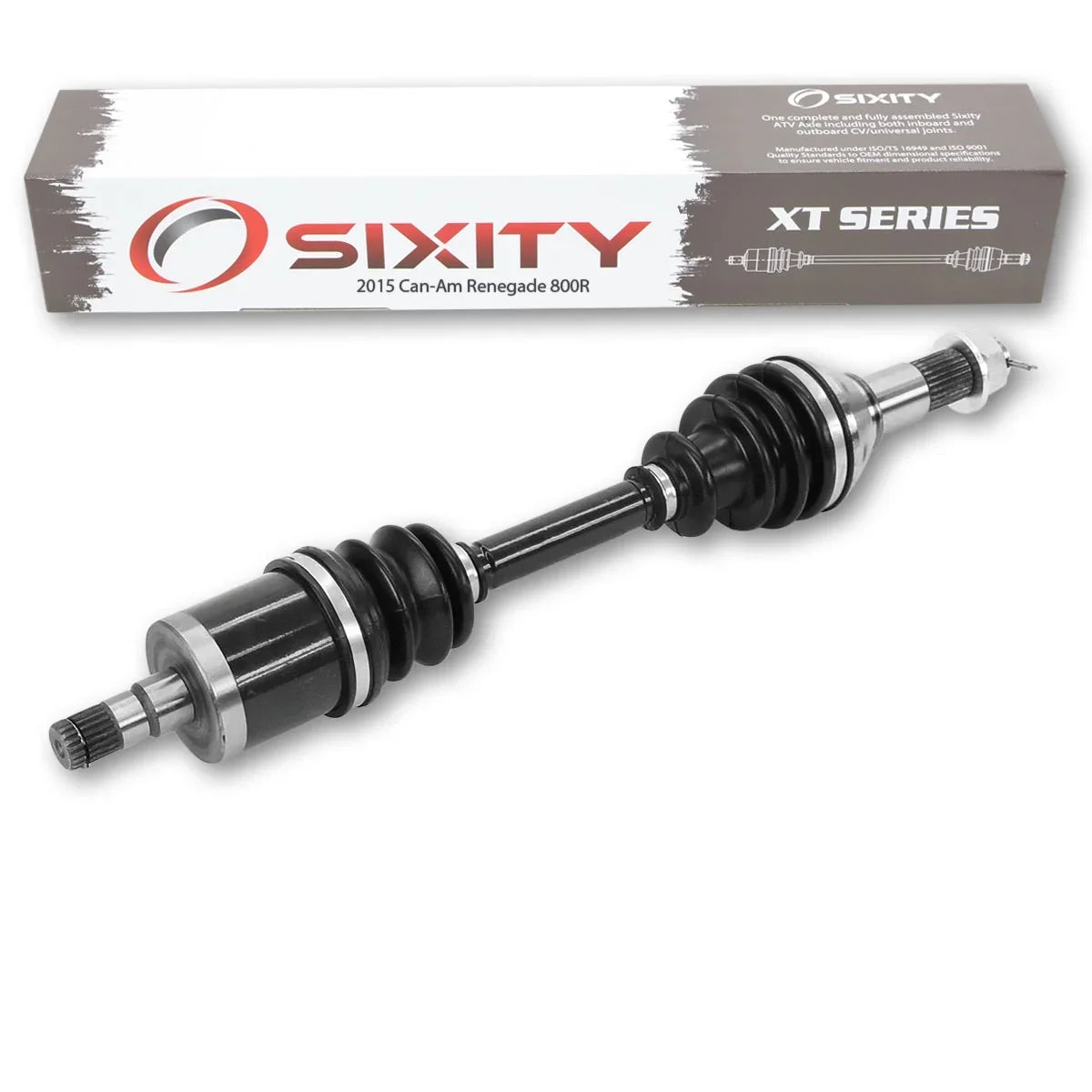 Sizeixity XT Front Left Axle compatible with Can-Am Renegade 800R 2015 - EFI 4X4
