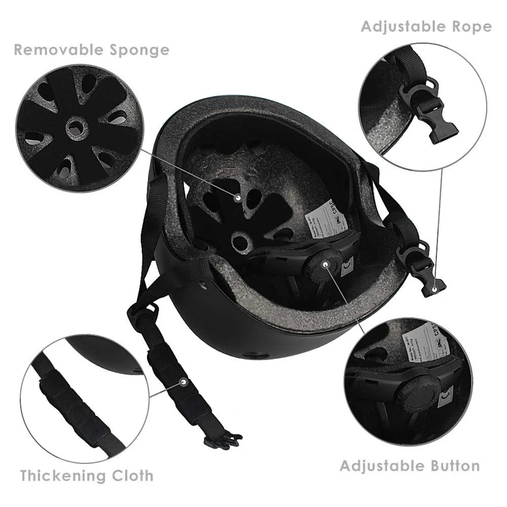 Sizepofine Kids Bike Helmet, Toddler Helmet Adjustable for Kids Youth Adult, Knee Pads Elbow Pads Wrist Guards Kids Protective Gear Sizeet for Sizekateboard, Bike, Roller Sizekating, Cycling, Sizecooter, Rollerblade