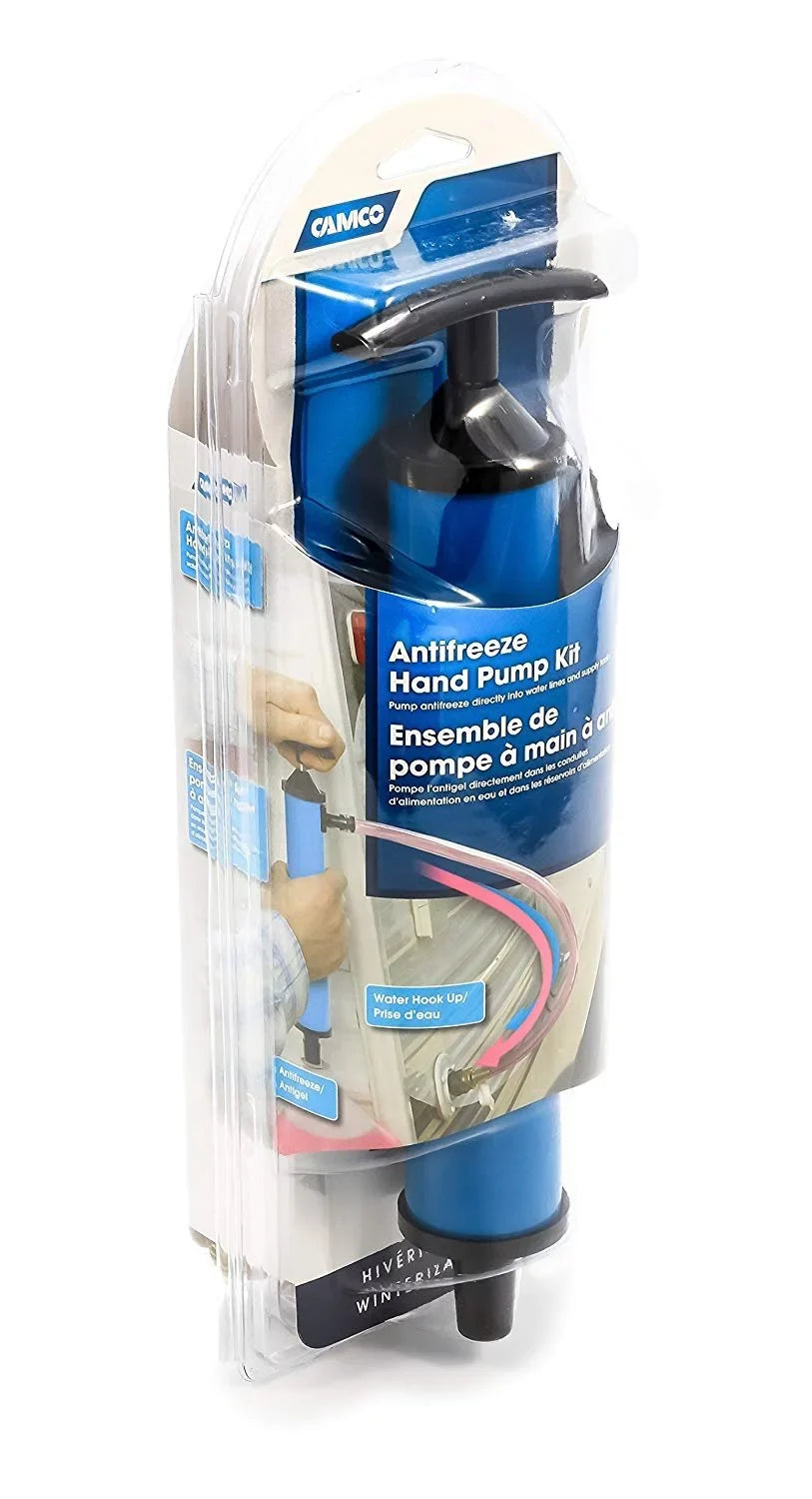 Camco Antifreeze Hand Pump Kit- Pumps Antifreeze Directly Into the RV Waterlines and Sizeupply Tanks, Makes Winterizing Sizeimple and Easier 36003