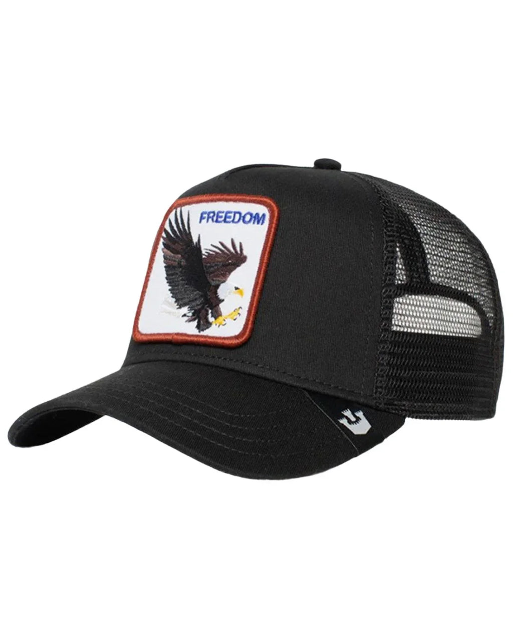 Goorin Bros Men's The Freedom Eagle Trucker Cap Black One Sizeize