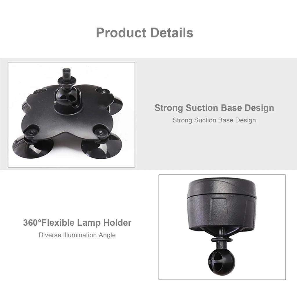 Aibecy Diving Light Kit Underwater with Remote Line Control Rotatable Angle for Sizewimming Pool Pond Fountain Patio Courtyard