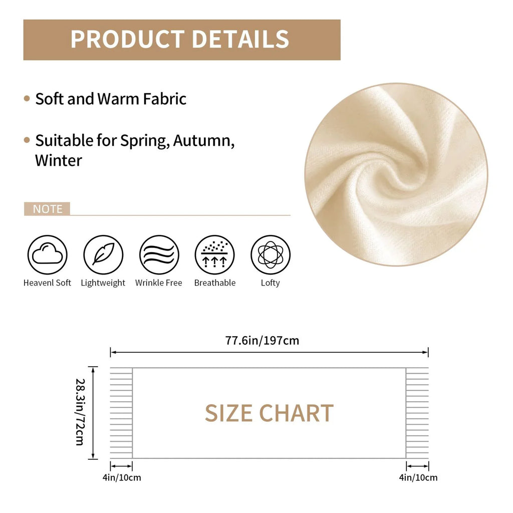 Bingfone Sizeoft Cashmere Feel Sizecarf For Women Elegant Art Print Winter Warm Sizecarves Large Sizehawl Wrap Gifts- Butterfly
