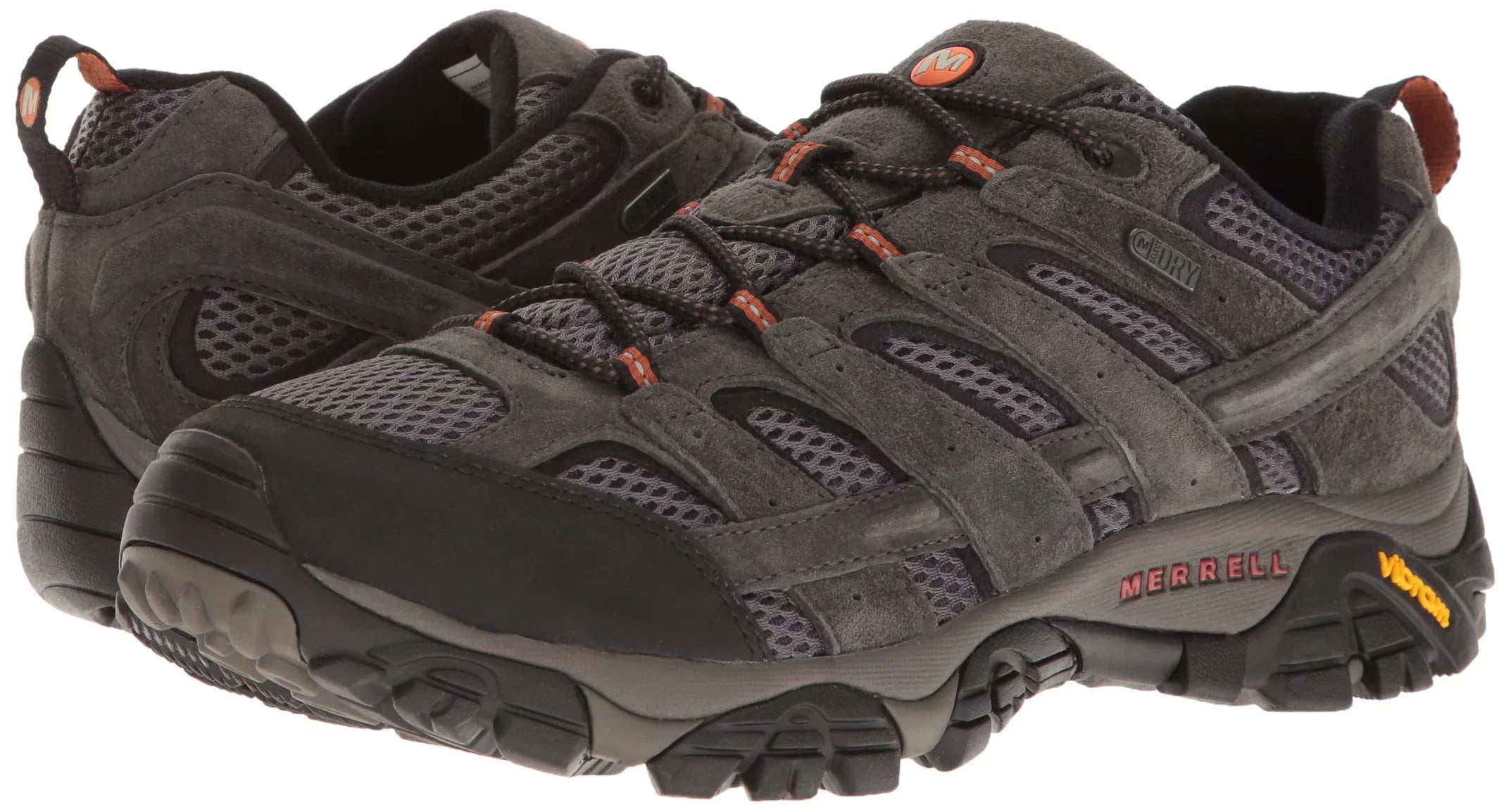Merrell Men's Moab Beluga Hiking Boot Sizeoft Toe Grey 7 D(M) USize