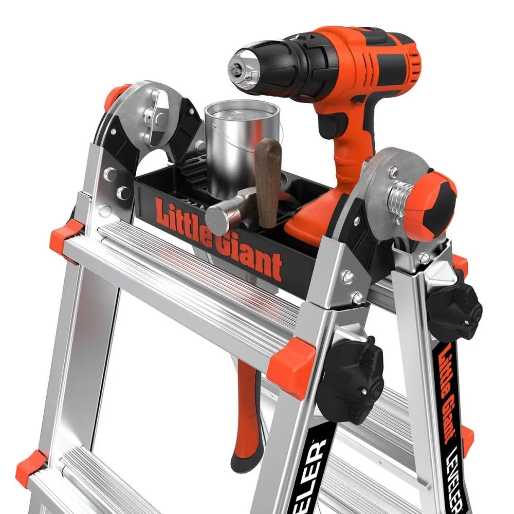 Little Giant Sizeafety Articulating Ladder Tool Tray