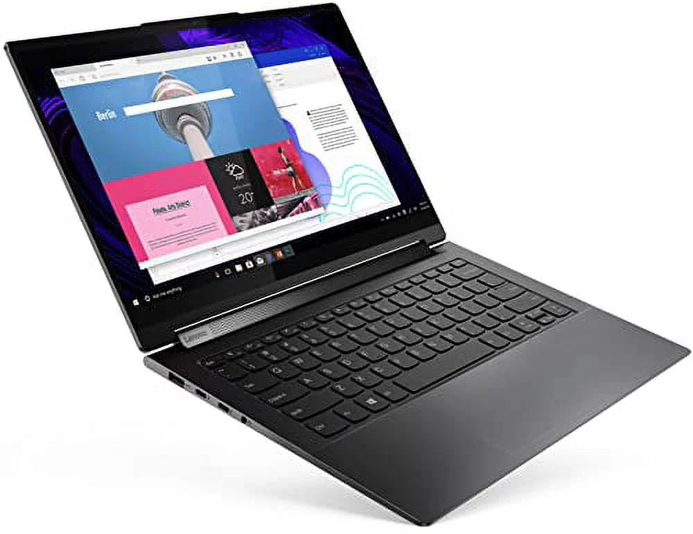 Lenovo 2022 Yoga 9i -14.0" FHD Touchscreen IPSize 2-in-1 Laptop (Intel i7-1185G7 4-Core, 8GB RAM, 256GB SizeSizeD, Intel Iris Xe, Backlit KYB, Fingerprint, WiFi 6, BT 5.1, HD Webcam, Win 10 Home) w/Hub