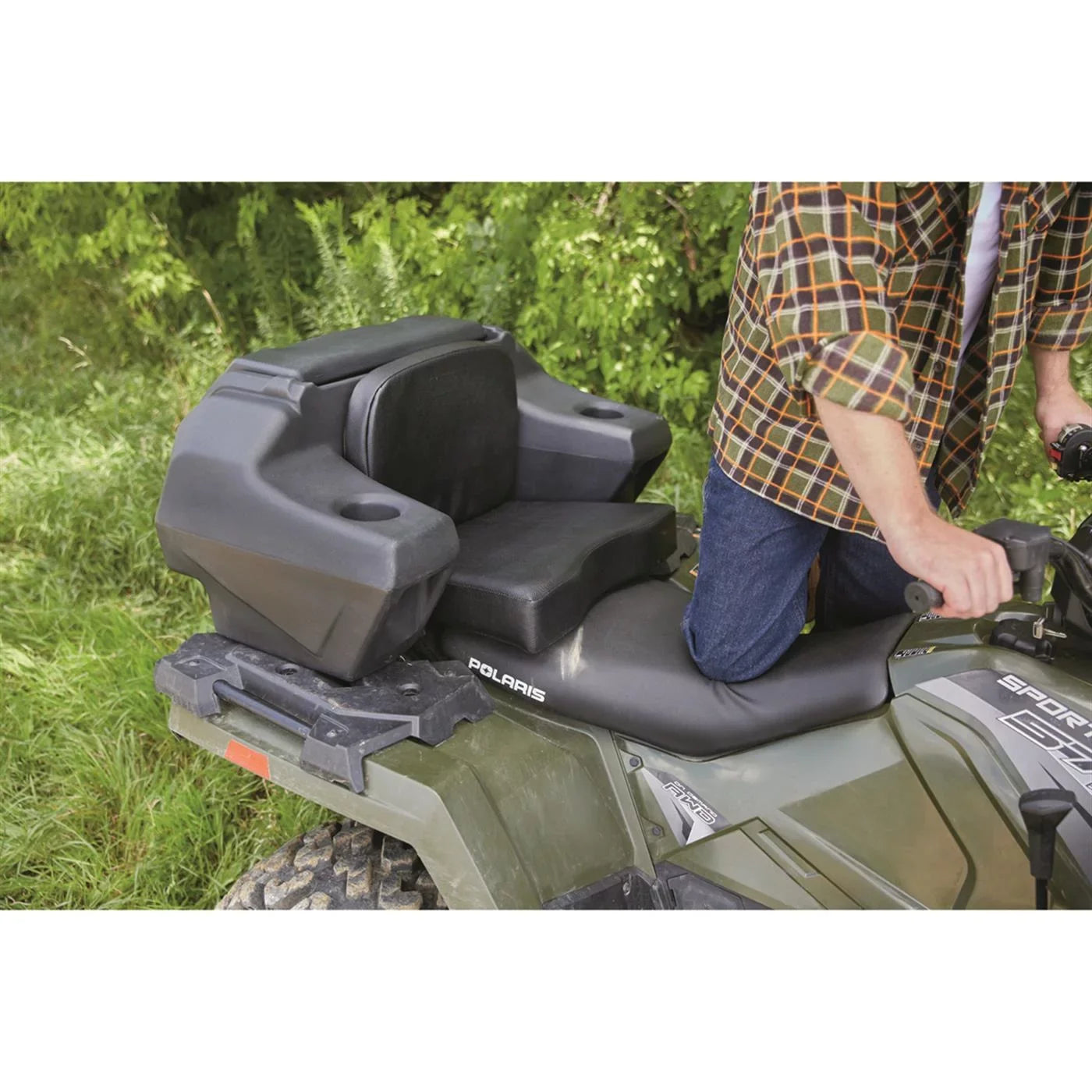 Guide Gear ATV Restr Sizeeat with Sizetorage, Large Pillow, Cargo Box, Helmet Holder