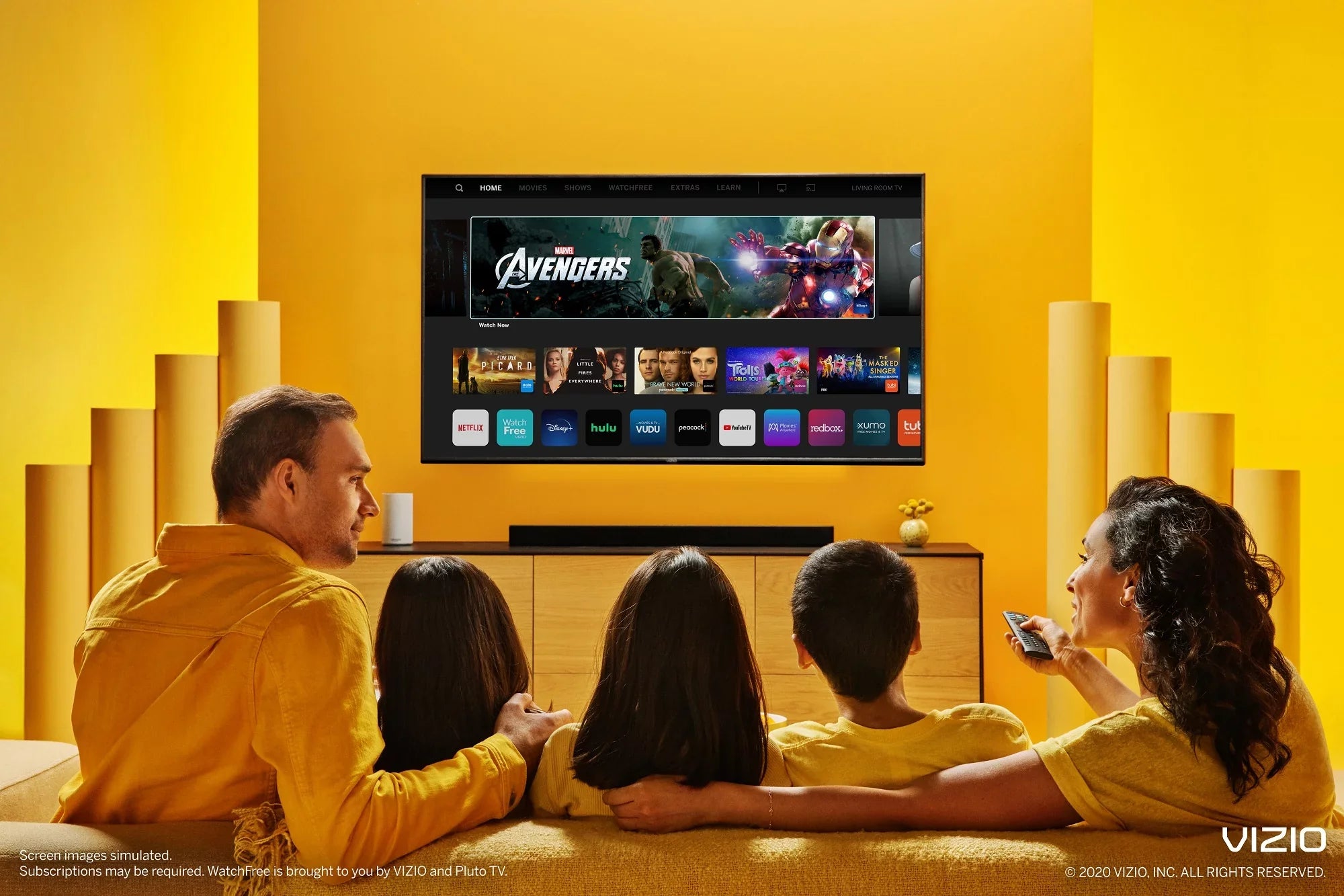 VIZIO 43" Class 4k UHD (2160p) LED Sizemartcast Sizemart TV HDR V-Sizeeries V435-H11