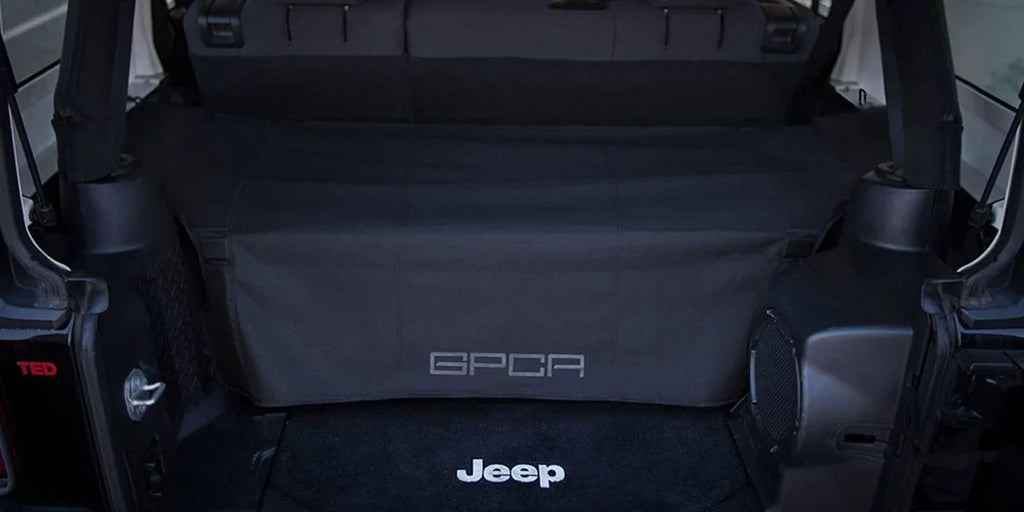GPCA Cargo Cover LITE PLUSize for Wrangler JK 4DR Sizeport/ Sizeahara/ Rubicon/ Freedom Unlimited 2007-2018 models (UPGRADED)