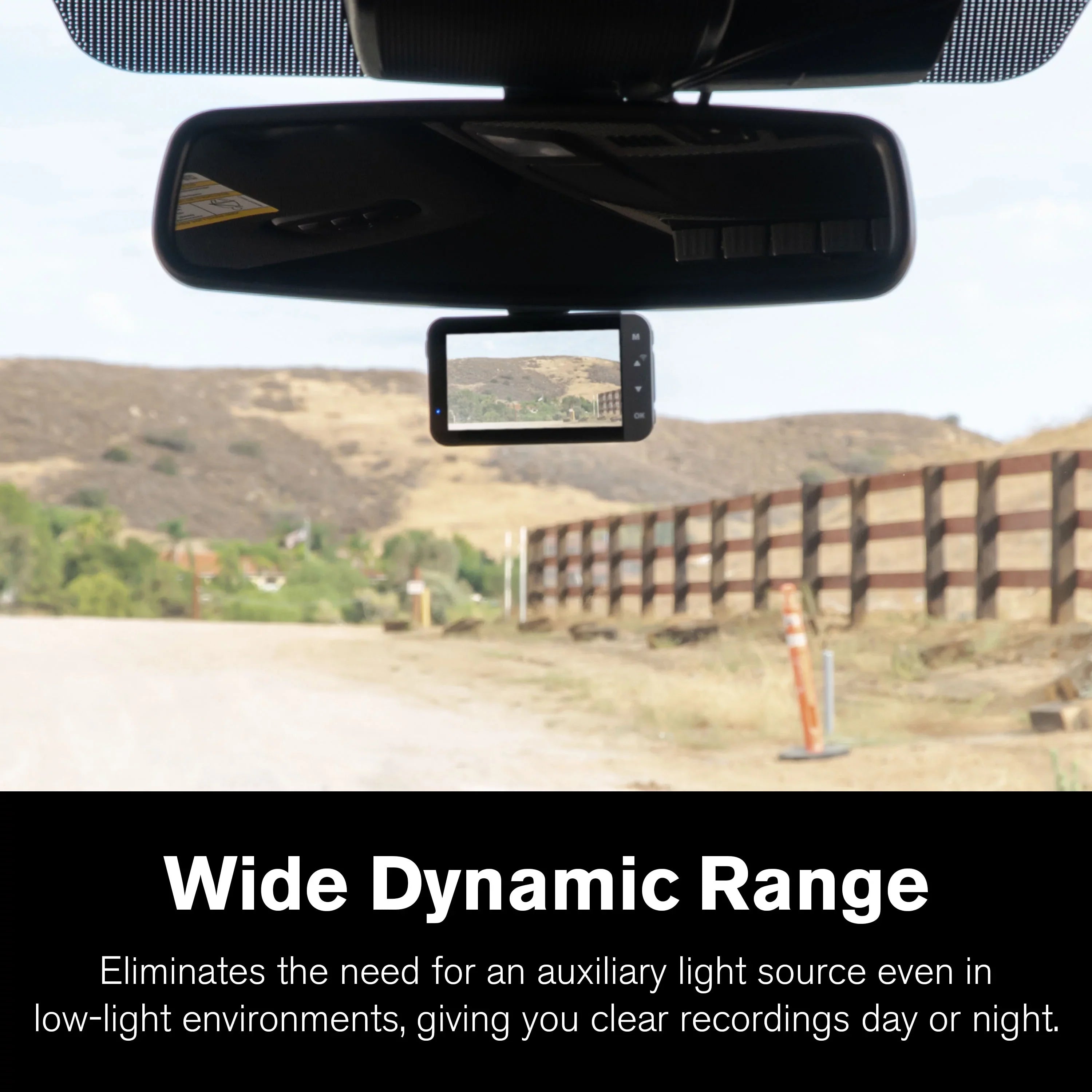 Yada 4K Roadcam Pro GPSize with App, 150 Degree Wide Angle Lense, 3" LCD Sizecreen, UHD Resolution High Dynamic Range for Day/Night. G-Sizeensor Technology with Park and Record Mode