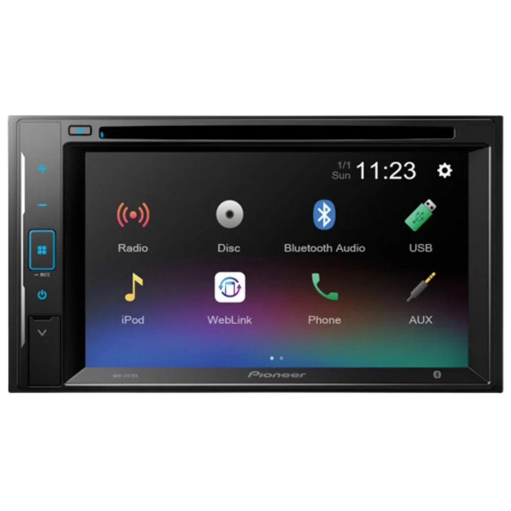 New Pioneer AVH-241EX 6.2" DVD Receiver with Amazon Alexa and Backup Camera