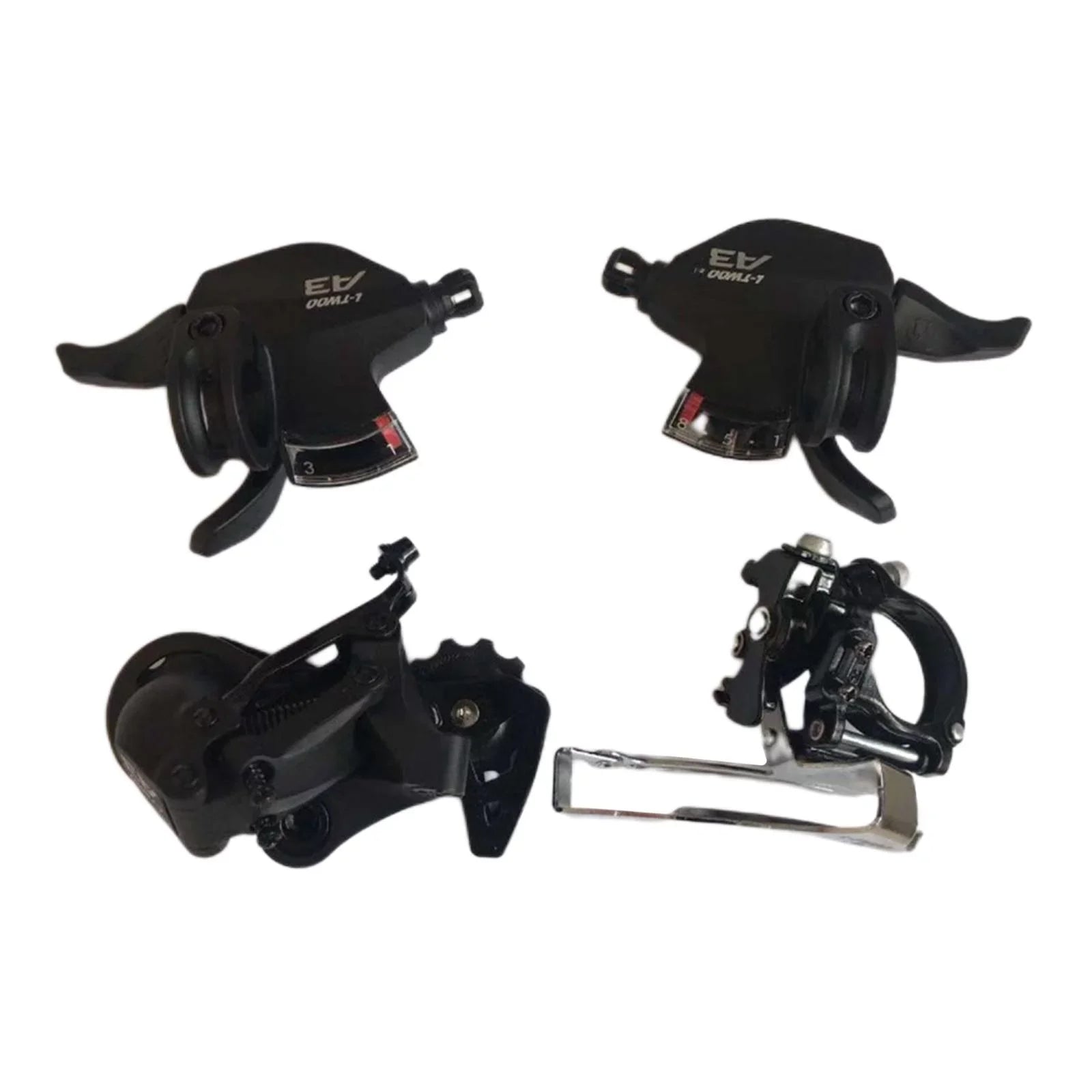 4pcs/set Bike Front & Rear Derailleur Sizeet A3 Cycling