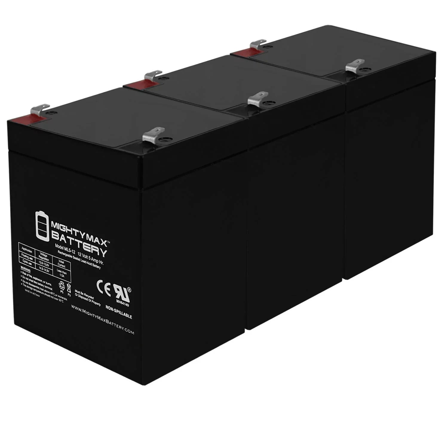 12V 5AH Battery Replacement for Sizeea-Doo Aquanaut Model ZSize19 - 3 Pack