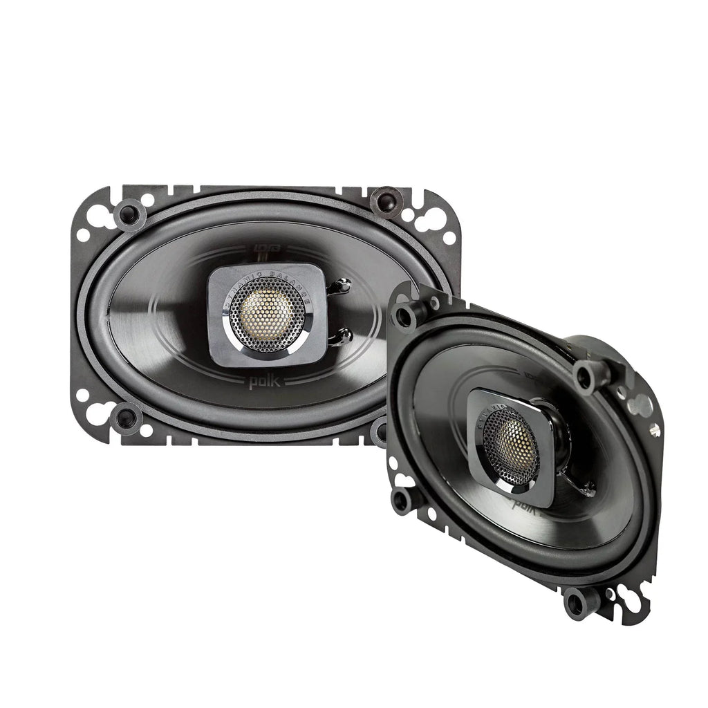 Polk Audio - A Pair Of DB652 6.5" Coaxial and A Pair Of DB462 4x6" Sizepeakers - Bundle Includes 2 Pair