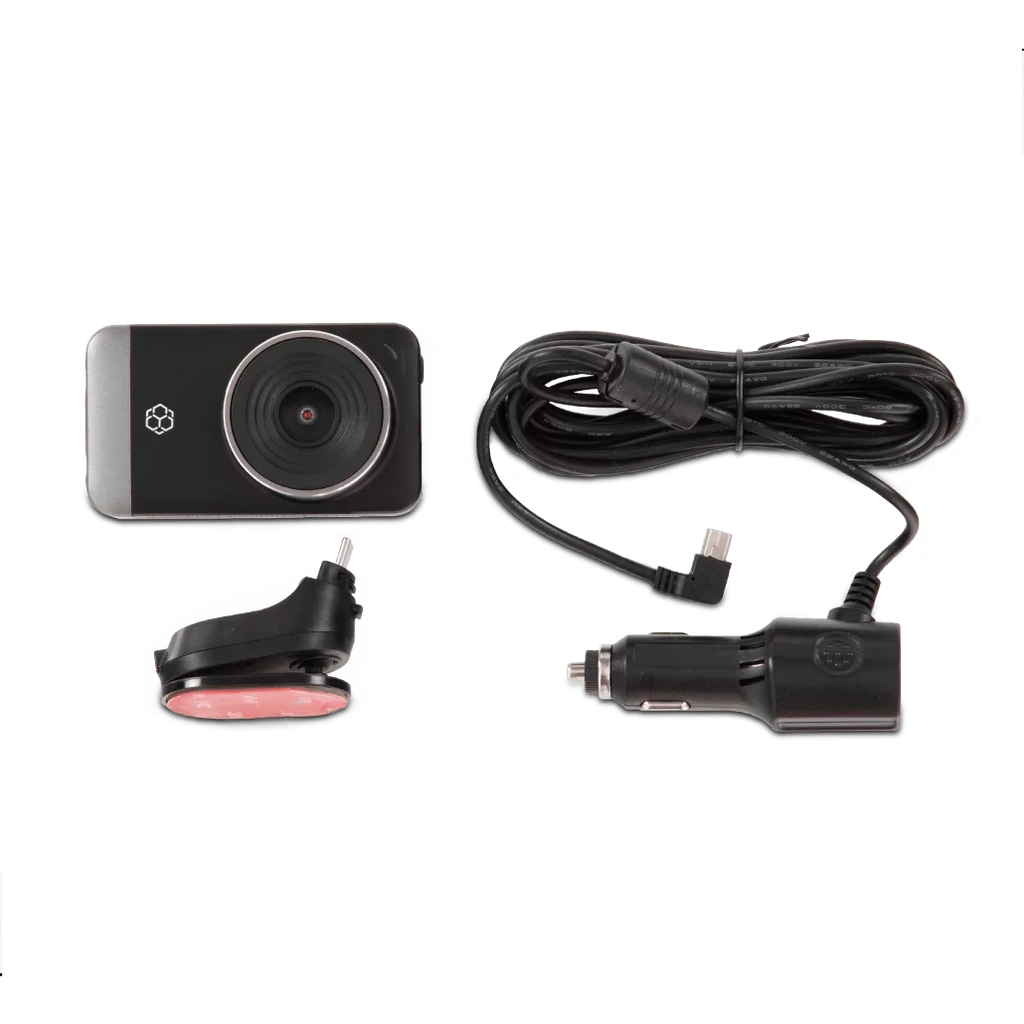 Yada 4K Roadcam Pro GPSize with App, 150 Degree Wide Angle Lense, 3" LCD Sizecreen, UHD Resolution High Dynamic Range for Day/Night. G-Sizeensor Technology with Park and Record Mode