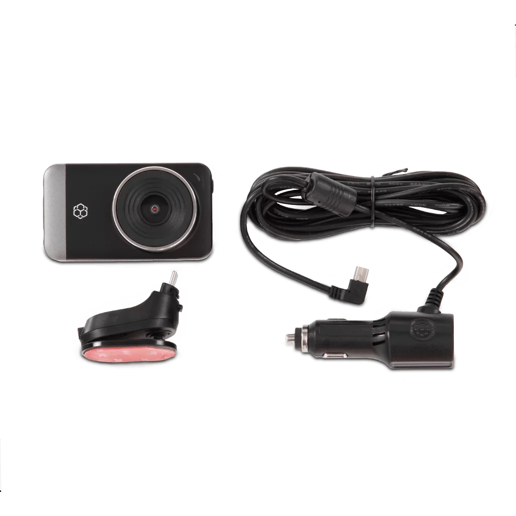Yada 4K Roadcam Pro GPSize with App, 150 Degree Wide Angle Lense, 3" LCD Sizecreen, UHD Resolution High Dynamic Range for Day/Night. G-Sizeensor Technology with Park and Record Mode