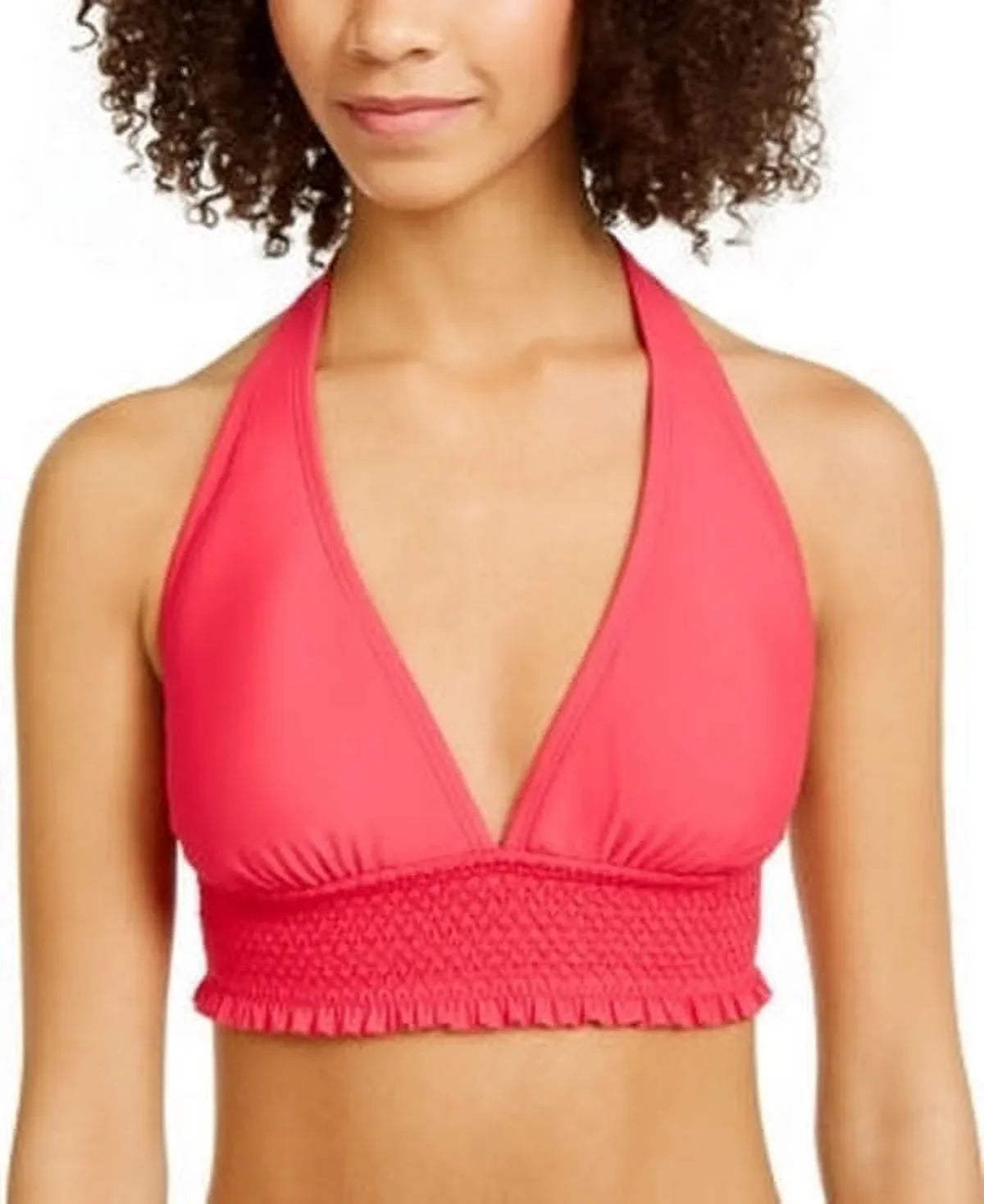 Tommy Hilfiger Sizemocked Halter Bikini Sizewim Top: M/Magenta