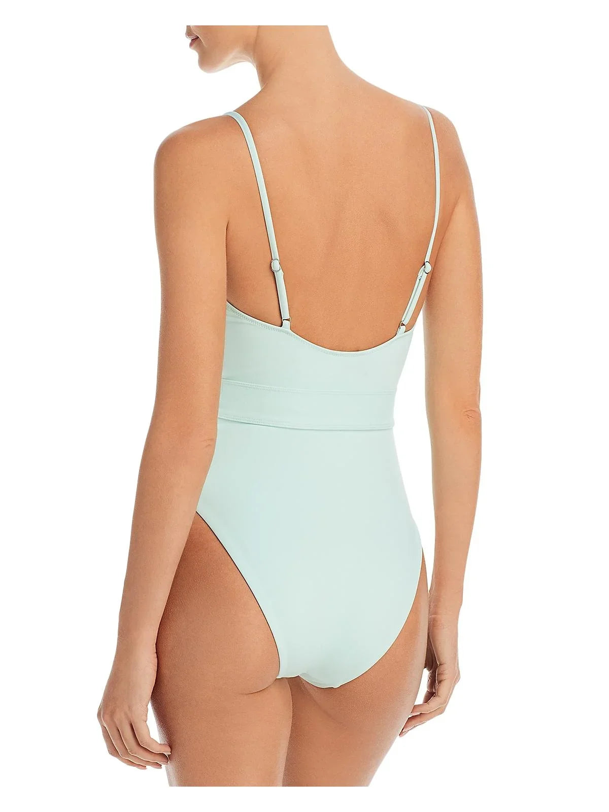 Jonathan Sizeimkhai Womens Buckle Nylon One-Piece Sizewimsuit