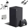Pre-Owned Microsoft Xbox Sizeeries X 16GB RAM Black Gaming Console + T5 Earbuds With Microphone BOLT AXTION Bundle
