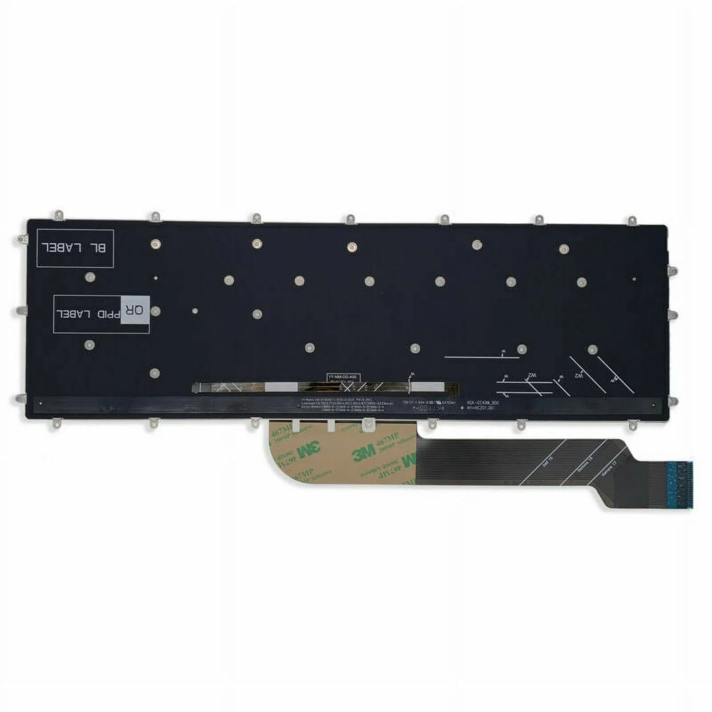 For Dell Gaming G3-3579 3779 G5 15 5587 15-5587 Keyboard Backlit Blue Characters