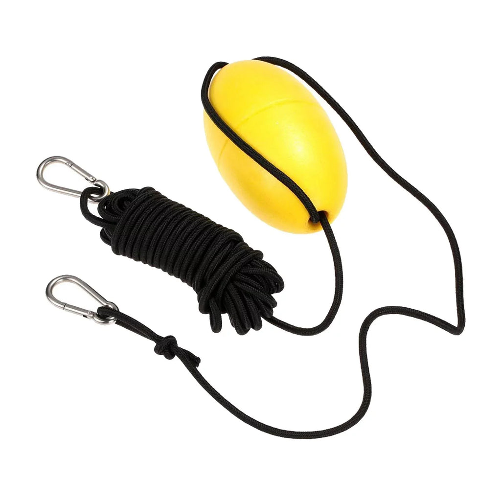 BAOSizeITY 4xDrift Anchor Rope W/ Anchor Buoy 9.1M Rope Length for Inflatable Boat Yellow