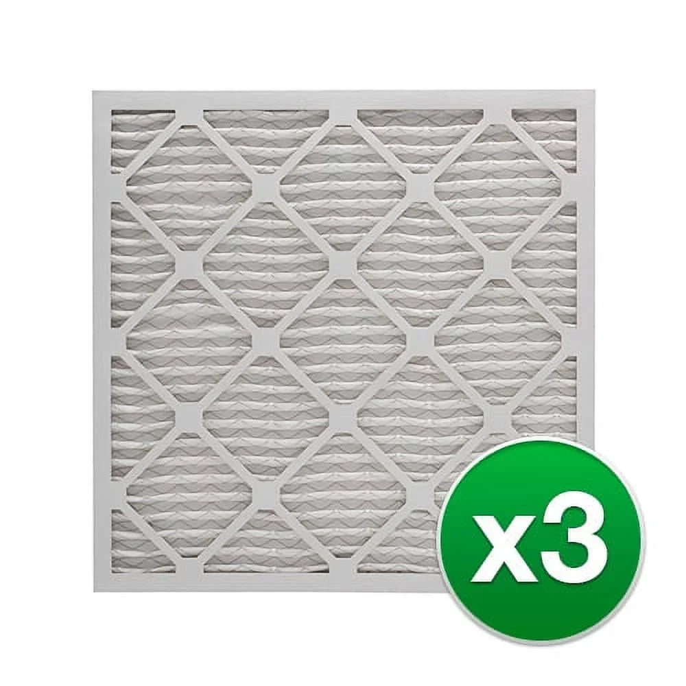 REP Pleated Air Filter For Honeywell F100F2002 HVAC 16x25x4 MERV 8 (2 Pack)