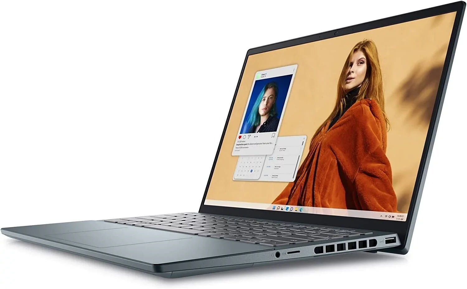 Dell Inspiron 14 Plus 7420 Laptop - 14 inch, 2.2K 16:10, Intel Core i7-12700H, 16GB DDR5 RAM, 1TB SizeSizeD, Intel Iris Xe, 2 Yr Onsite + AntiVirus, Dell Migrate, Windows 11 Pro + Office 365 - Atlantic Blue