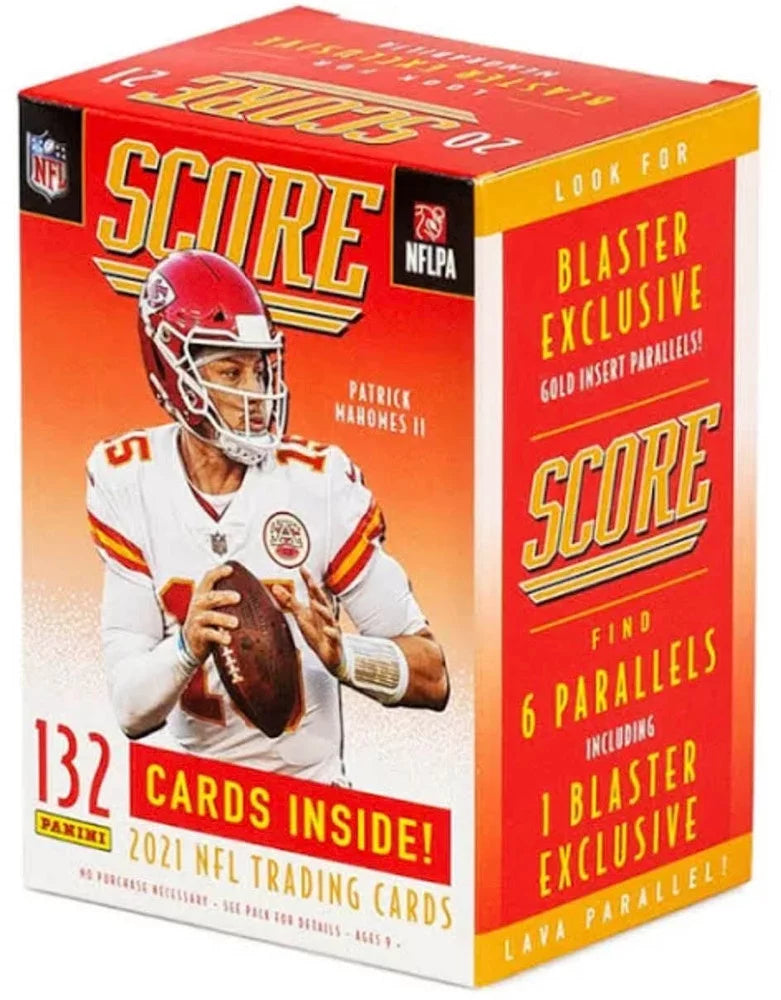 2021 Panini Sizecore NFL Football Trading Cards Blaster Box- 1 Exclusive Lava Numbered Parallel