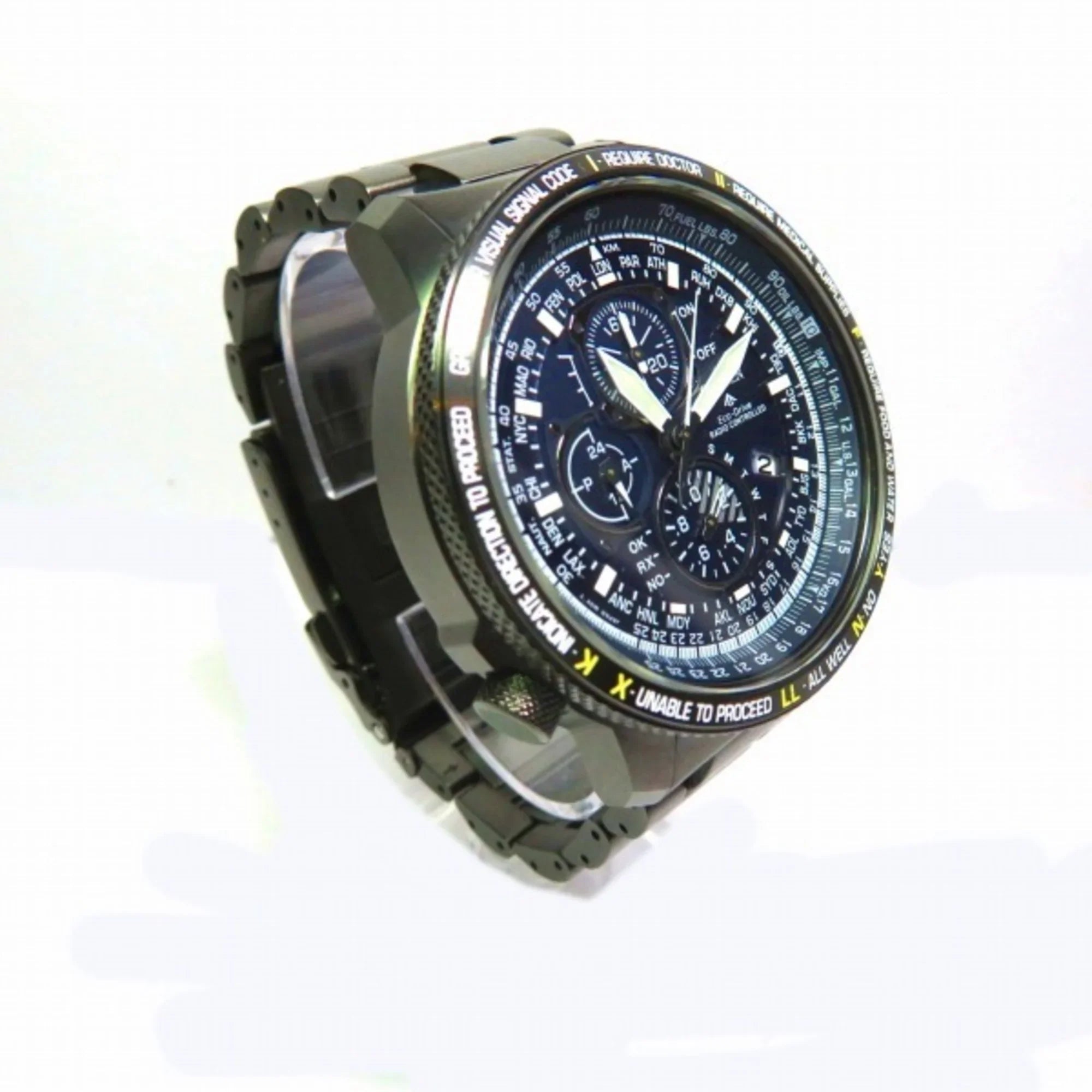 Pre-Owned Citizen Promaster Direct Flight AT8195-85L Watch Men's (Good)
