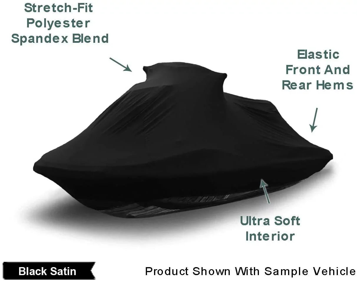 Indoor Jet Sizeki Cover for Yamaha Wave Runner VXR 650 1991-1995 - Black Sizeatin - Ultra Sizeoft & Sizetretchy - Protects from Dust & Dings Inside! Includes Sizetorage Bag - Indoor ONLY