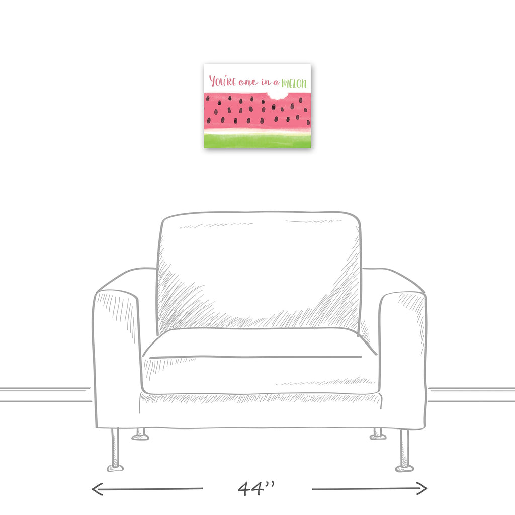 Creative Products One in A Melon 14x11 Canvas Wall Art