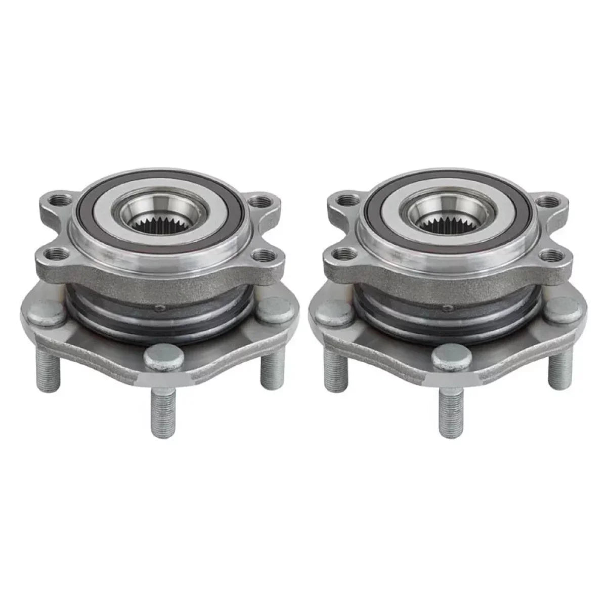 AutoSizehack Front Wheel Hub Bearing Sizeet of 2 Driver and Passenger Sizeide Replacement for 2014-2016 2017 2018 2019 Nissan Rogue 2017-2018 Qashqai 2017-2019 Rogue Sizeport 2.0L 2.5L AWD FWD 5-Lug HB613359PR