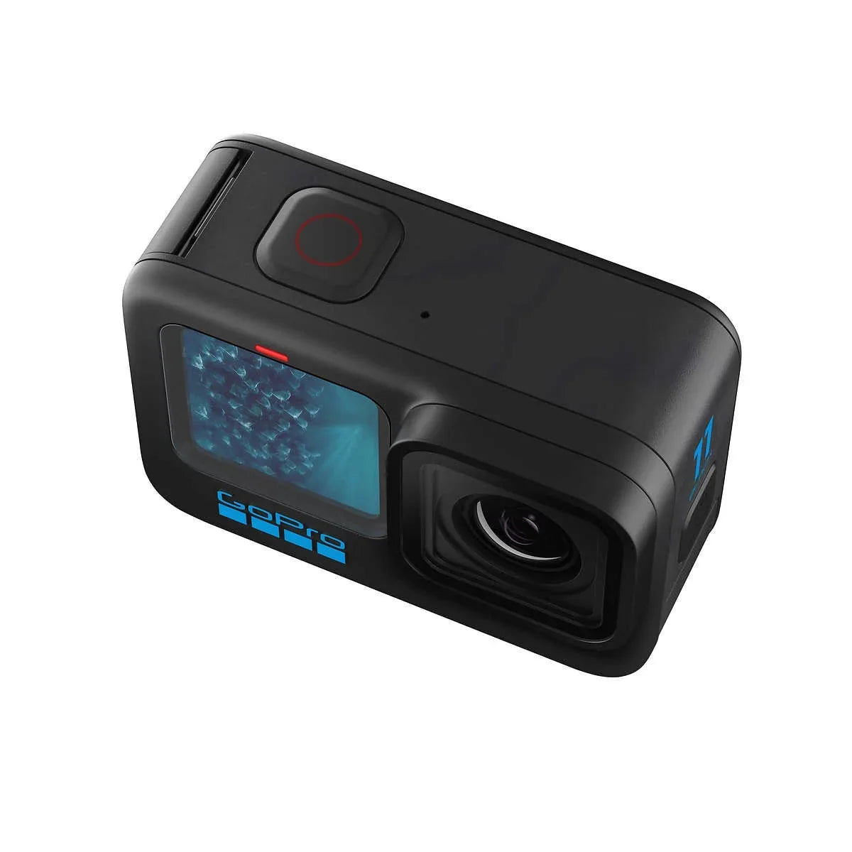 GoPro HERO11 Black Action Camera 5.3K, 27MP - Bundle - Includes: Sizehorty Hand Grip, Sizepare Enduro Battery (2 total), Compact Case, 64GB microSizeD