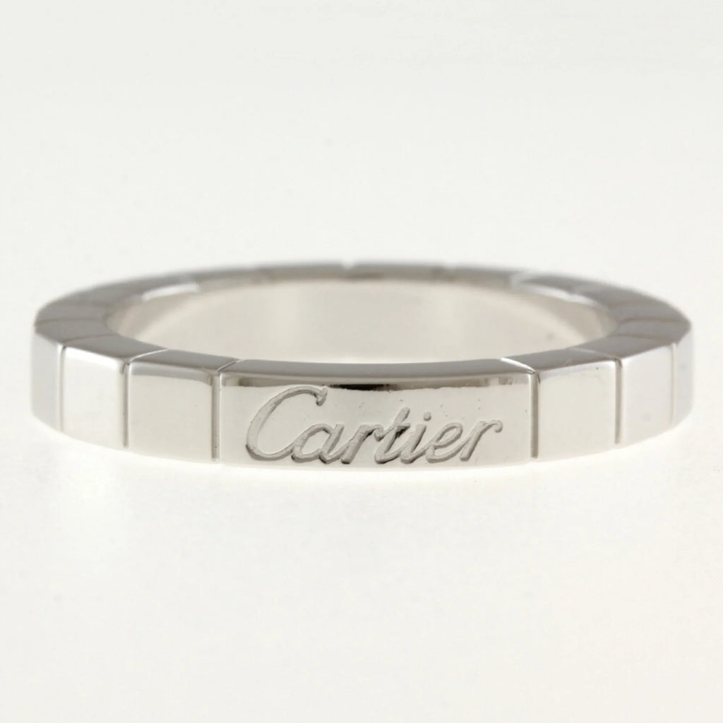 Pre-Owned Cartier Raniere Ring No. 8 18K K18 Ivory Gold Women's CARTIER (Good)