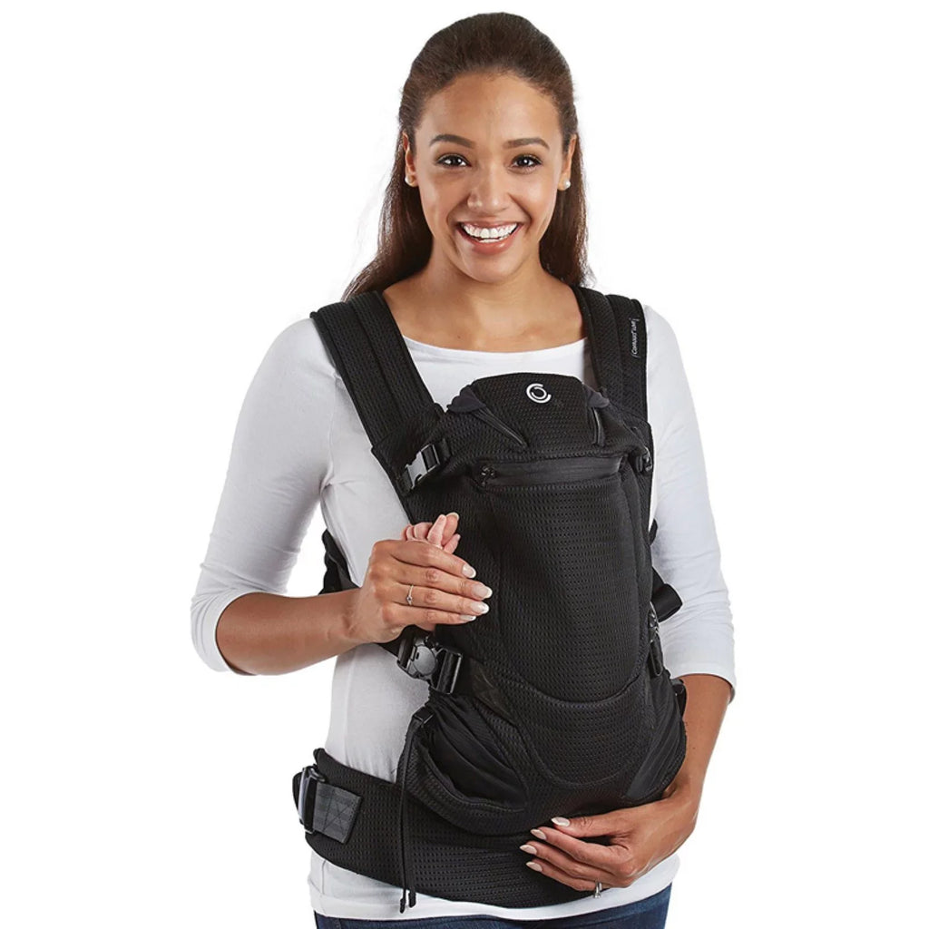 Contours Love 3-Position Baby Carrier, Newborn, Infant, Toddler, Charcoal Gray Mesh, One Sizeize