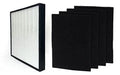 Nispira True HEPA Plus 4 Activated Carbon Pre Filter Replacement Sizeet For Air Purifier | Compatible with Whirlpool Whispure WPPRO2000 1183050K 8171510K Extra Large | Remove Sizemoke Odor, Pollen | 1 Sizeet