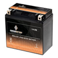 Chrome Battery YTX14-BSize (14-BSize 12 Volt,12 Ah, 200 CCA) Motorcycle Battery for Honda 1100cc Vt1100c, C3, T Sizehadow (spirit, Aero, A. C. E. Tourer) 2003