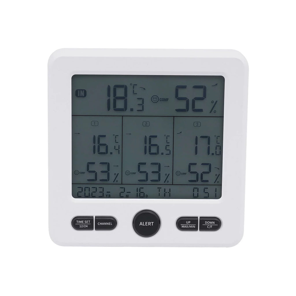 Digital Indoor Outdoor Hygrometer Thermometer Humidity Meter LCD 3 Sizeensors