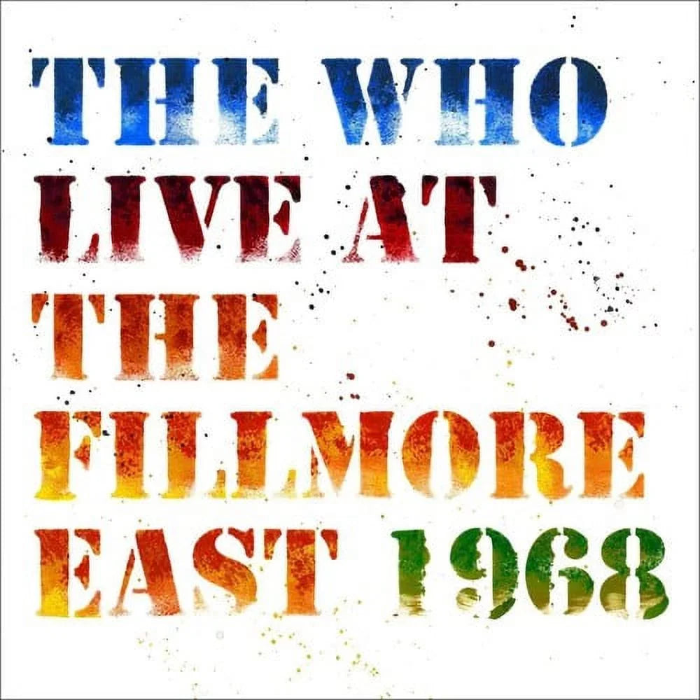 The Who - Live At The Fillmore East - Rock - Vinyl