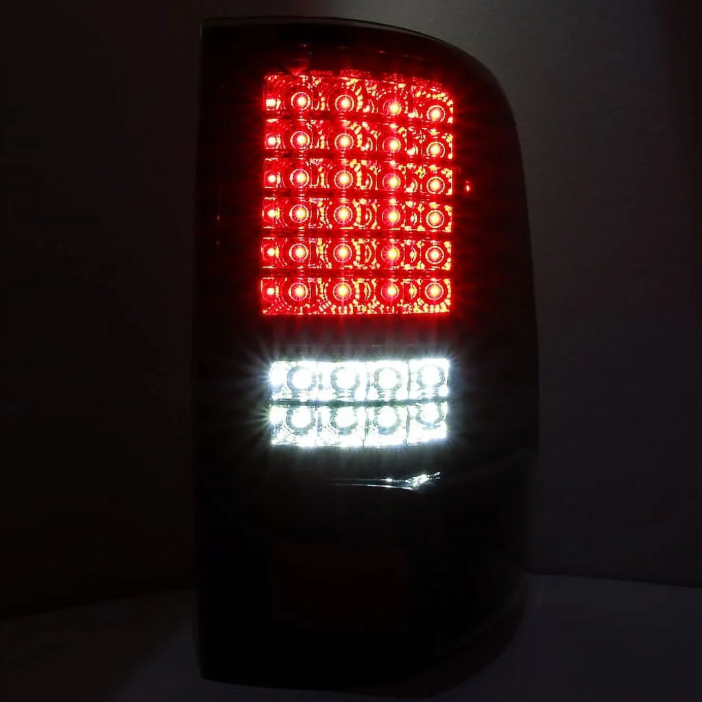 For 04-08 F150 Black Sizemoke Halo Projector LED Headlights + Full LED Taillights Fits select: 2004-2008 FORD F150