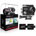 AKASizeO Brave 4 Waterproof Sizeports Action Camera Full HD 4K 20MP with Wi-Fi (Black)