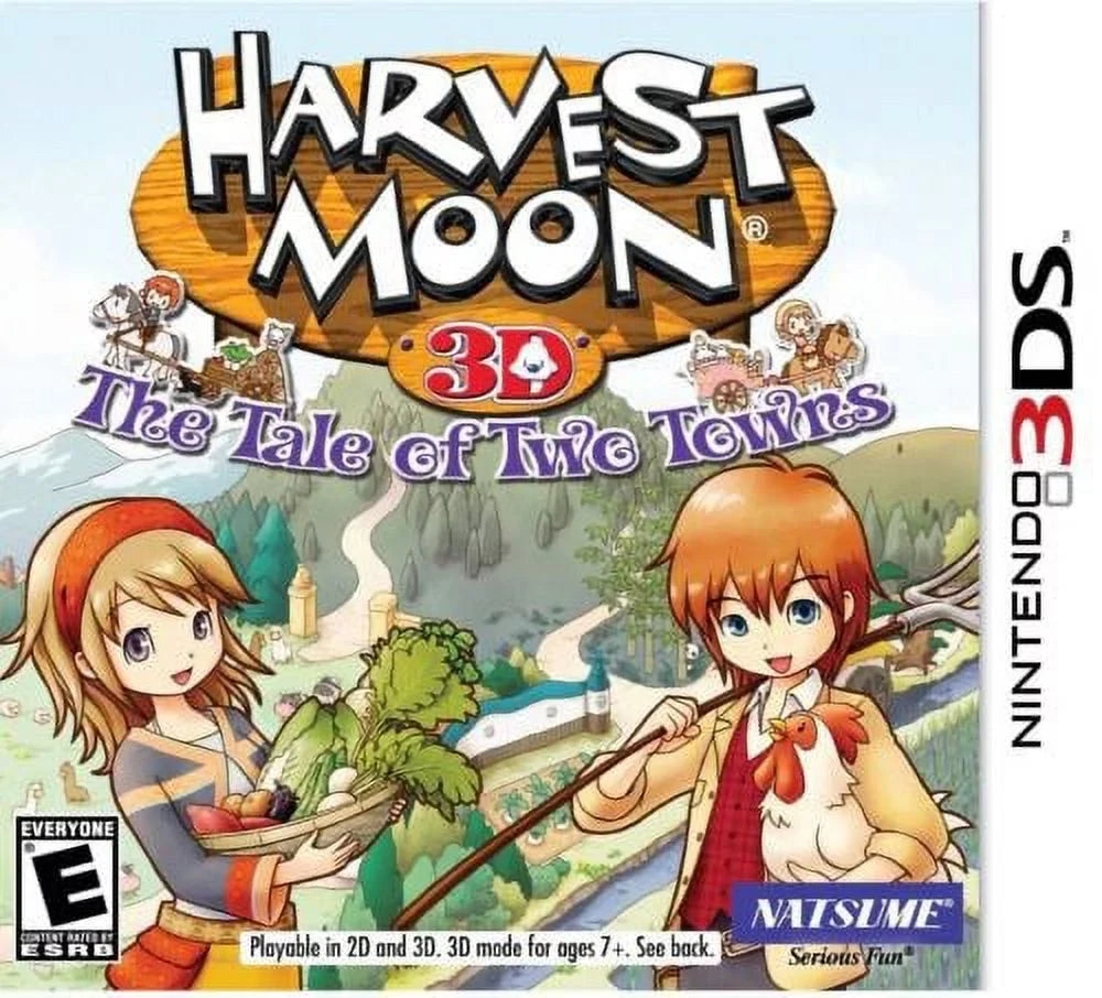 Nintendo 3DSize - Harvest Moon: Tale of Two Towns