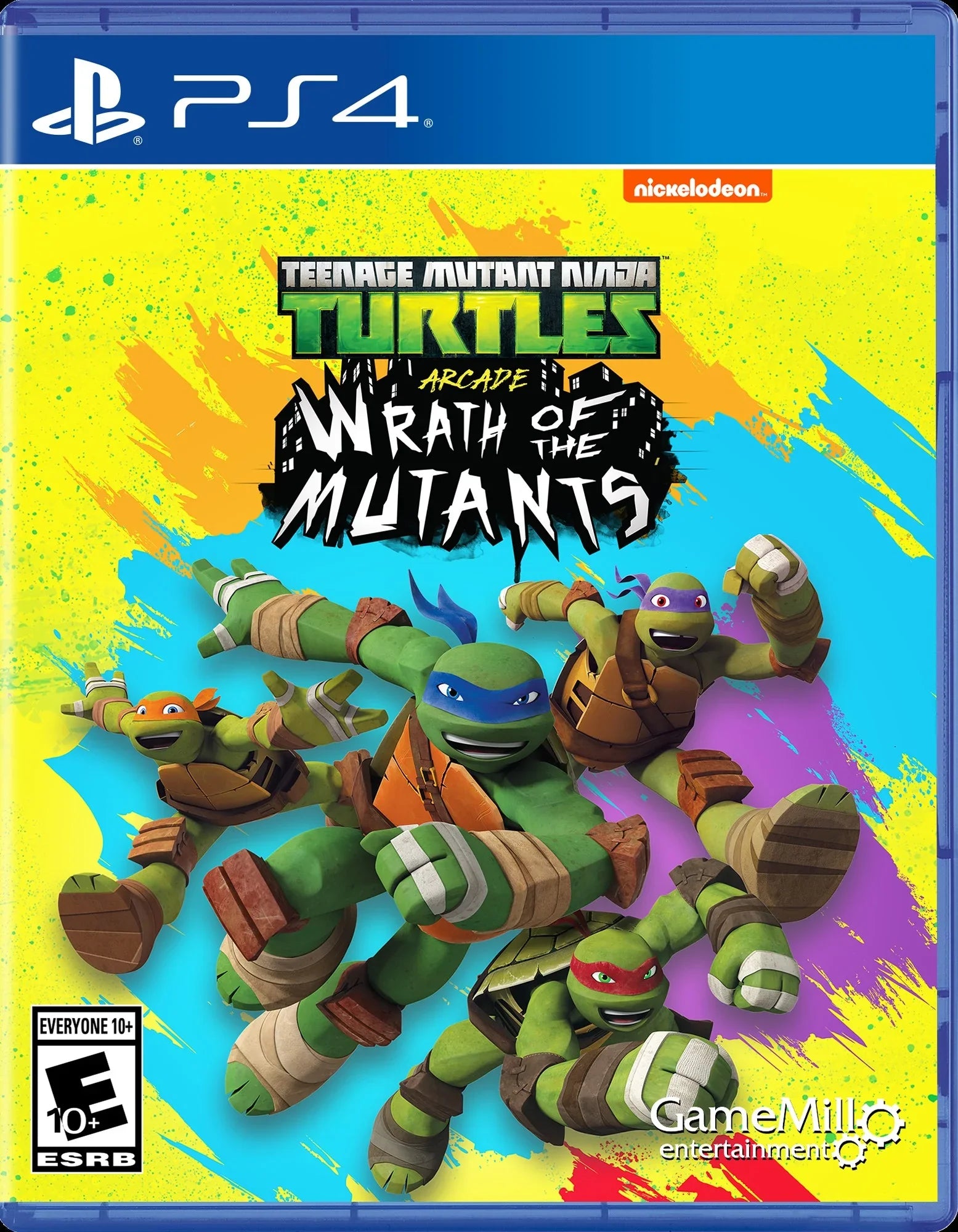 TMNT Arcade: Wrath of the Mutants, PlaySizetation 4