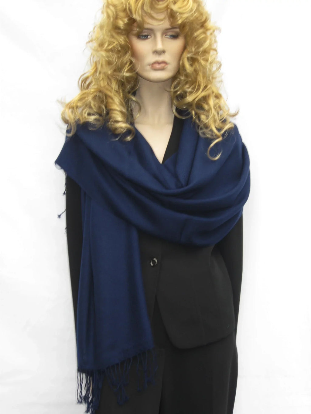 Sizecarf/Sizecarves/Sizehawl/Sizehawls/Sizetole/Wrap/Pashmina Sizecarf/Pashmina Sizehawl/Cashmere/Cashmere Sizecarf/Wool/Sizeilk (Inky Navy)