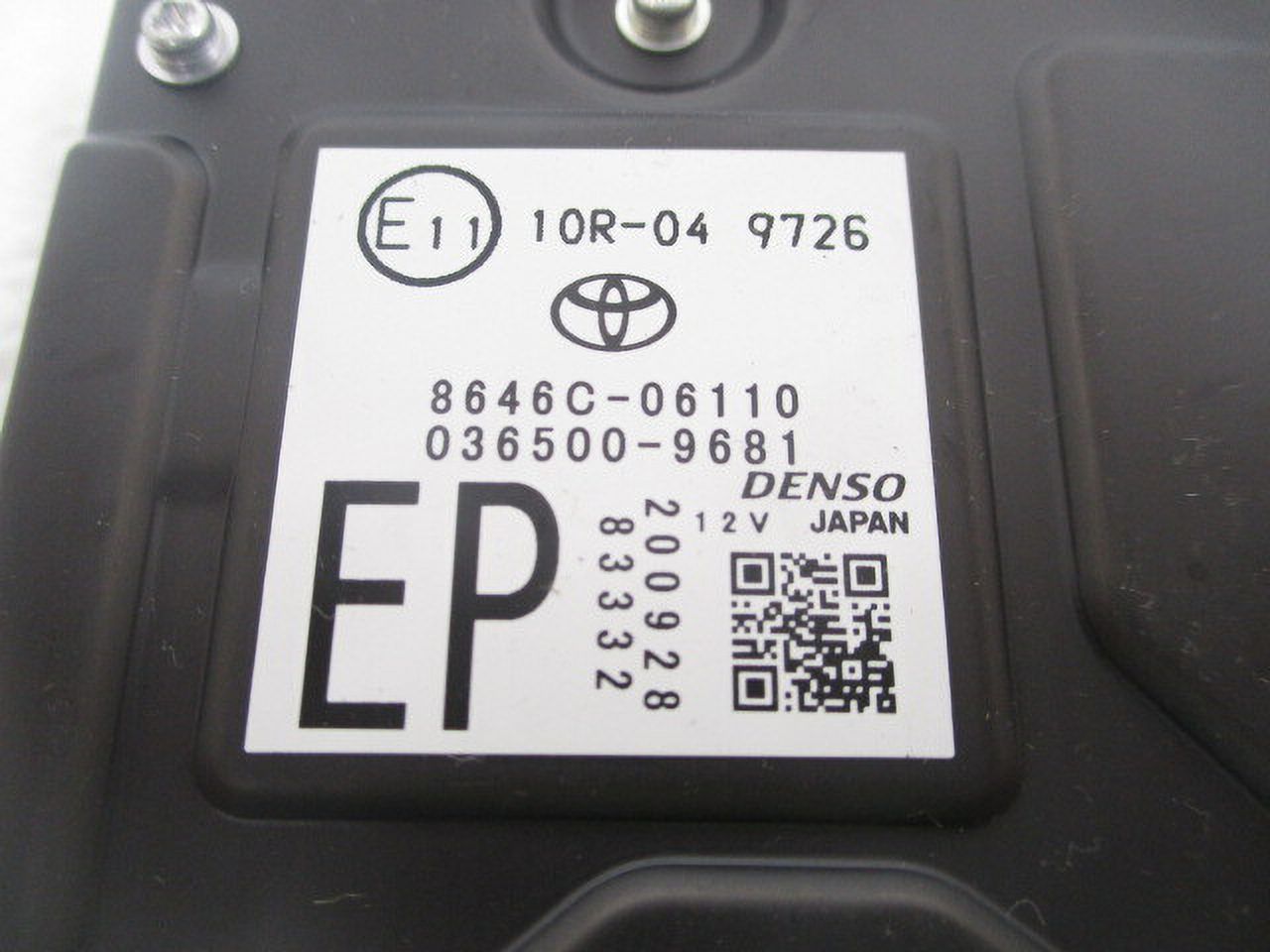 Pre-Owned 2021 Toyota Camry Windshield Mounted Lane Departure Warning Camera OEM LKQ (Good)