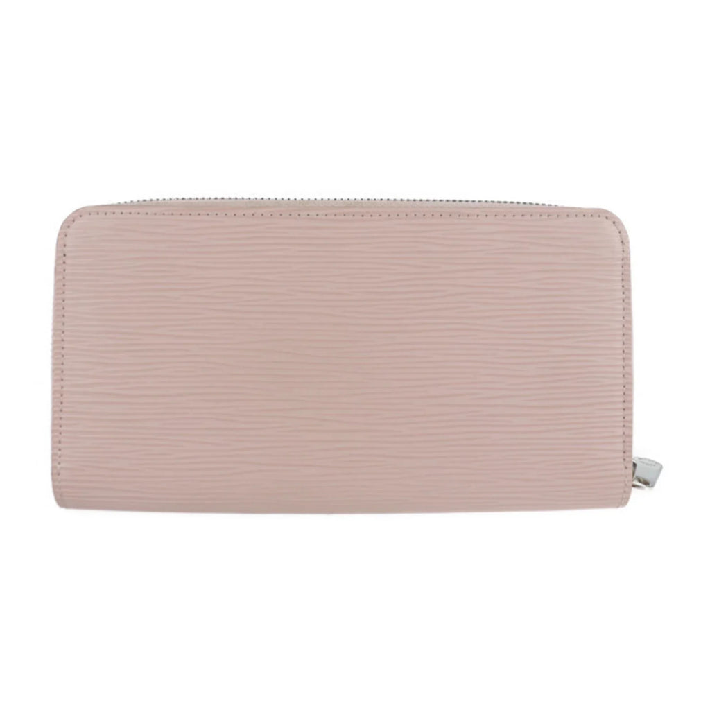 Pre-Owned LOUISize VUITTON Louis Vuitton Zippy Wallet Long M61863 Epi Leather Rose Ballerine Round Zipper Zip Around (Good)