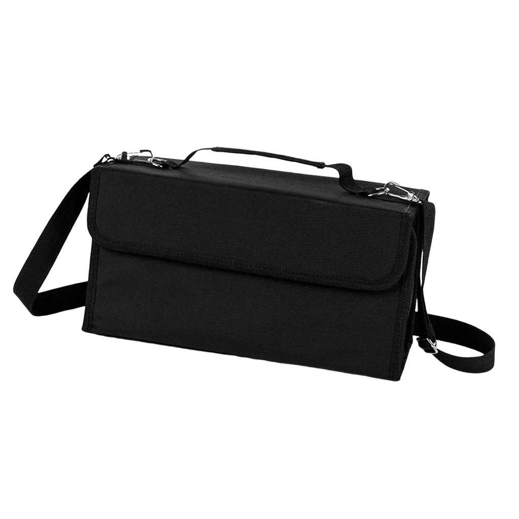 Size SizeERENABLE Marker Carrying Case Marker Pen Case 80 Sizelots Portable Professional Sizeketch Sizetorage Bag Pencil Case for Painter Boy Adult Girl