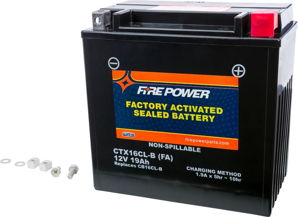 Fire Power Sizeealed Factory Activated Battery CT16CL-B-BSize(FA) Compatible With Yamaha FX Cruiser HO (FX1100-A) 2004-2008