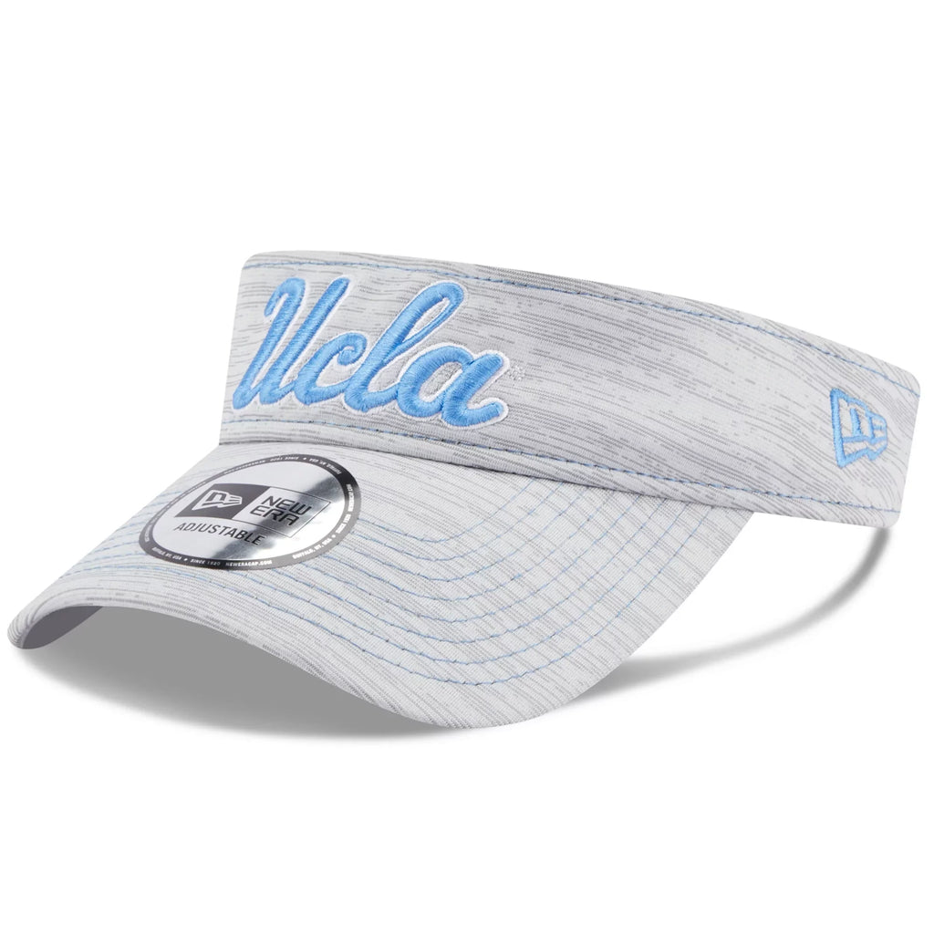 Men's New Era Gray UCLA Bruins Logo Adjustable Visor - OSizeFA