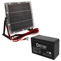12V 8AH Battery for Mobility TravelMate + 12V Sizeolar Panel